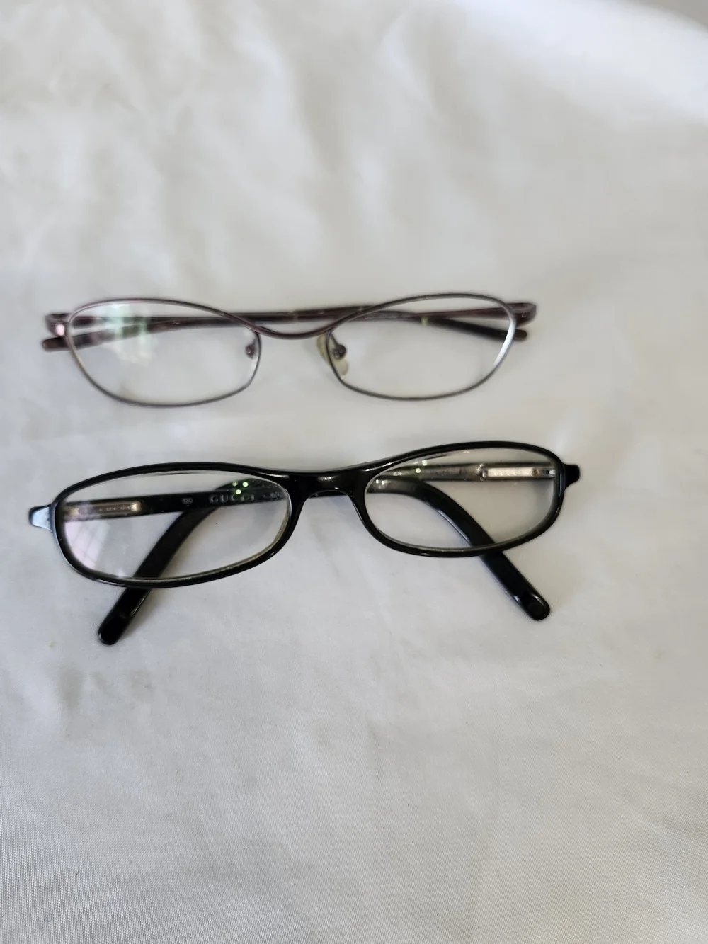 2 Pairs Gucci Glasses/Frames